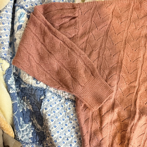 527.RW&CO Cropped knit sweater, size M - Picture 8 of 8